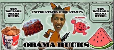 Obama Buck Food Stamp