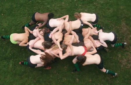 Hot Babes In Rugby Scrum - It might help the sport catch on in America