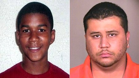 Trayvon Martin and George Zimmerman