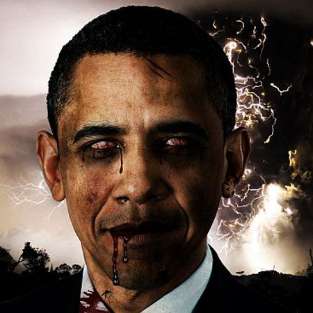 Obama The Zombie King