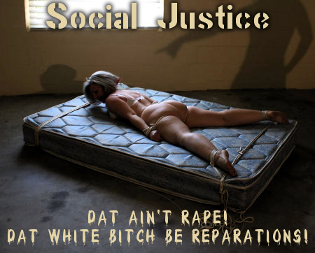 Blacks don't consider it rape if the victim is a White woman. To them, that's just reparations owed them