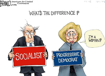 Bernie or Hillary, it's the same evil