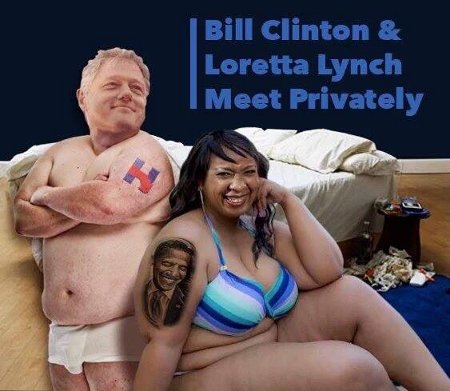 Bill Clinton and Loretta Lynch meet privately