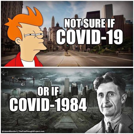 Not Sure If It's COVID-19 Or COVID-1984