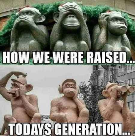Monkeys Then And Now