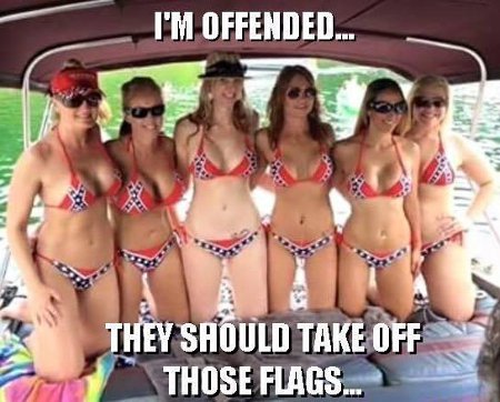 I'm Offended! Take Off Those Flags!