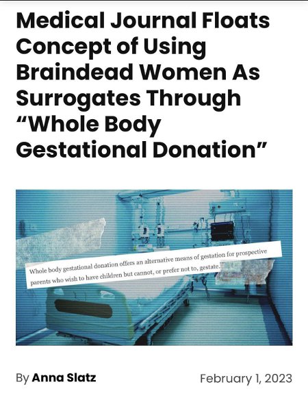 Whole Body Gestational Donation