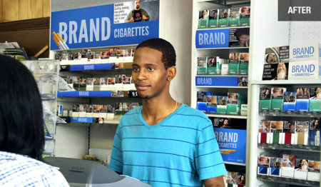 FDA Approved Cigarette Display