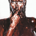 Heidi Klum Nude And Covered in Chocolate - 02