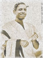Caesar Obama - Original Art by Peter LaVigna