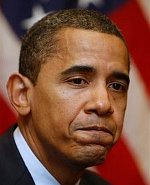 President Obama Looking Sad