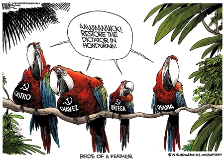 Obama, Castro, Chavez, Ortega, - Birds of a Feather