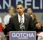 Obama - Gotcha Suckers - Shucking and Jiving in the hopes of re-election