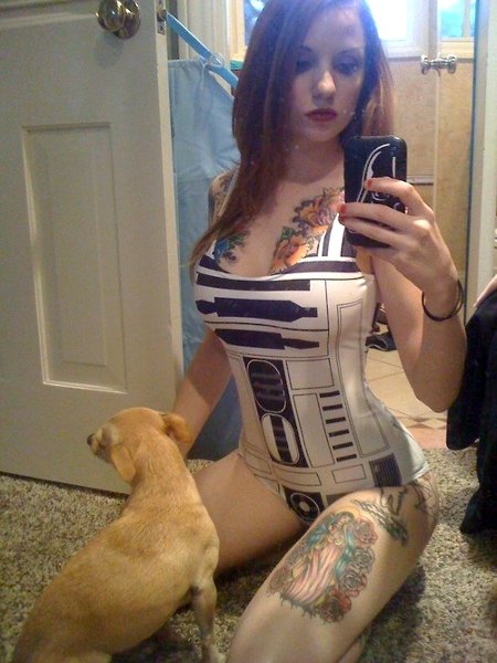 R2-DCUP - She IS the droid you're looking for.