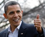 Obama - Thumbs Up