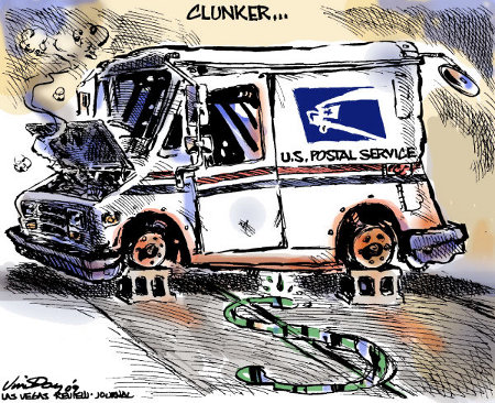 USPS - Broke-Down and Stripped