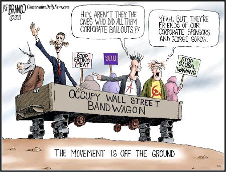 Obama Jumps On The Occupy Wall Street Bandwagon, Goes Nowhere