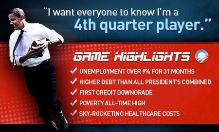 Obama a 4th Quarter  Playa, not Player