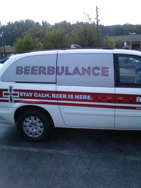 Beerbulance - Stay calm. Beer Is Here