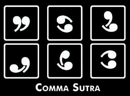 Punctuating Pleasure - Comma Sutra