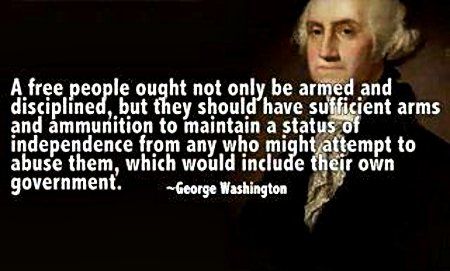 A free people ought not only to be armed and disciplined, but they should have sufficient arms and ammunition to maintain a status of independence from any who might attempt to abuse them, which would include their own government.