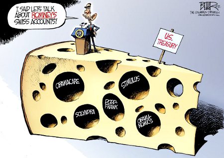 Obama - Swiss Cheese