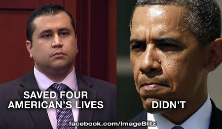 Zimmerman v. Obama - A moral contrast