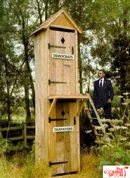 Democrat Outhouse