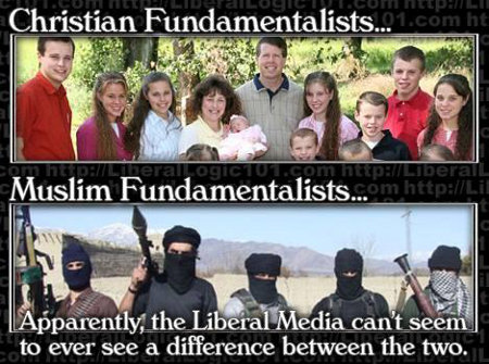 Christian and Muslims - Fundamentally Different