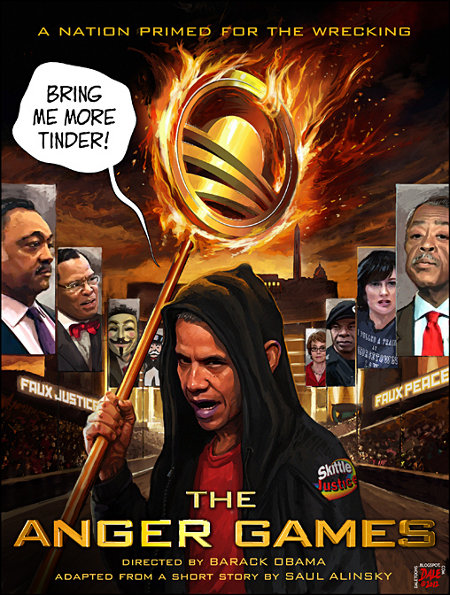 The Anger Games - Starring Obama
