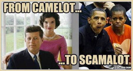 From Camelot to Scamalot - Kennedy to Obama, the death of America