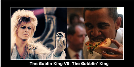 The Goblin King vs. The Gobblin' King