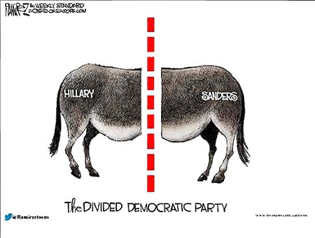 Divided Democrat Party