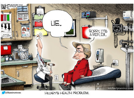 Hillary's Health Problem - Moral, not Physical