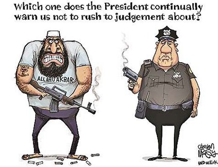 Obama's Judgement - Pro-Islam. Anti-Police