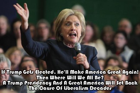 Hillary Fears Greatness