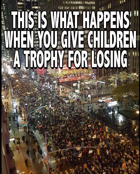 Modern Trophyism - This is what happens when you give children a trophy for losing