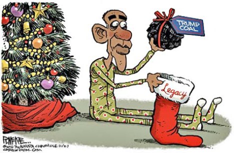 Obama's Coal Black Yule