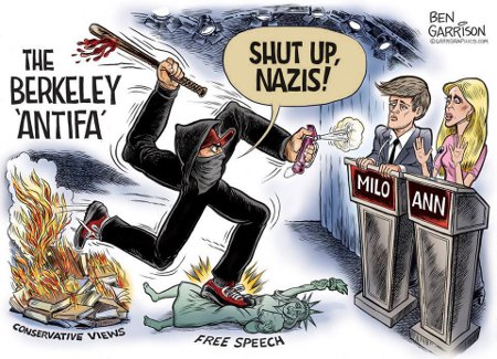 Berkeley Antifa - Ironically Fascist