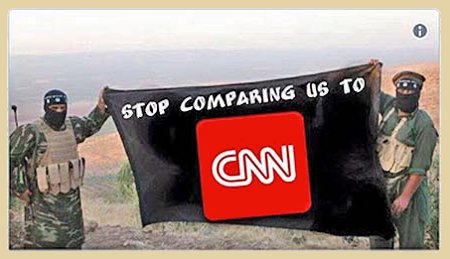 An Invidious Comparison- Not even ISIS likes being compared to CNN