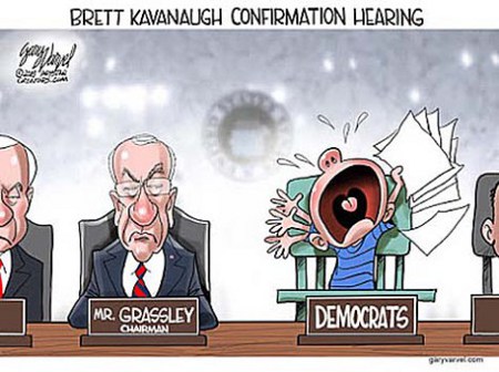 Dems at the Kavanaugh confirmations. Hearing them Cry is equal parts annoying and affirming