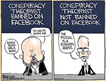 Facebook Bans Conspiracy