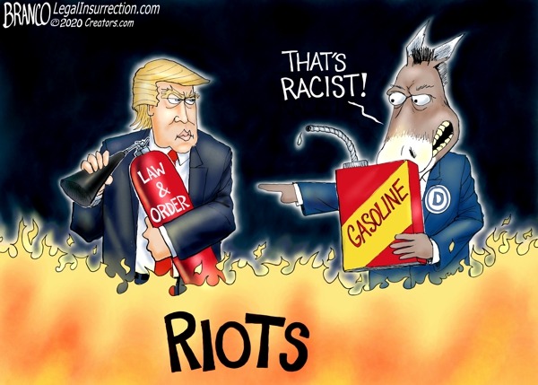 President Trump's Racist Riot Response