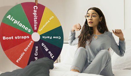 AOC's Wheel Of Whine
Knowing Nothing, The Puta Can And Will Whine About Anything