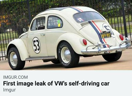 Self-Driving VW Prototype
