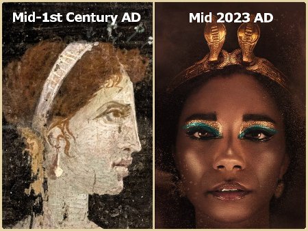 Cleopatra Then & Now