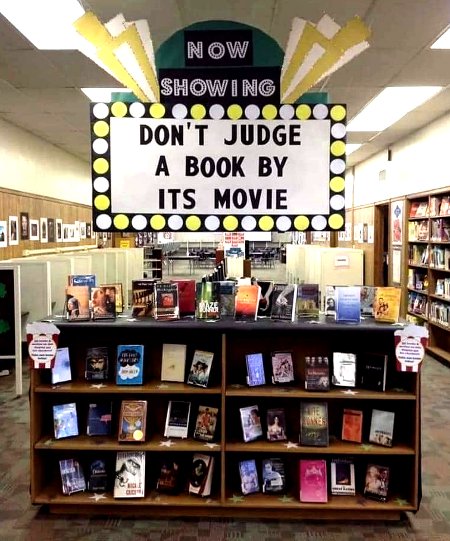 Don't Judge A Book By Its Movie
