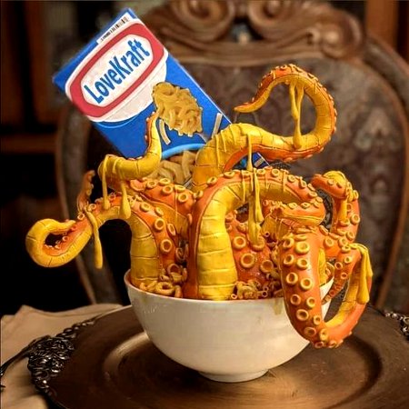 LoveKraft's Tentacles & Cheese - A Dinner You'll Go Mad For