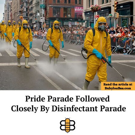 July 1st Disinfectant Parade
