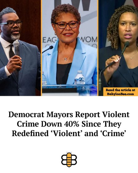 Dems Fight Crime Statistics, Not Crime